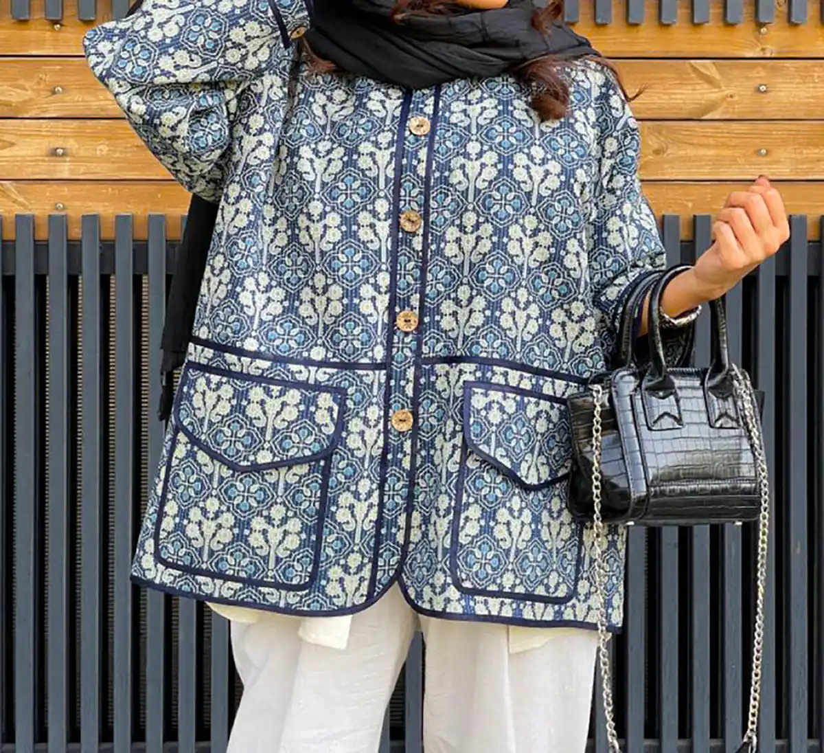 کت کوتاه کار شده شیک