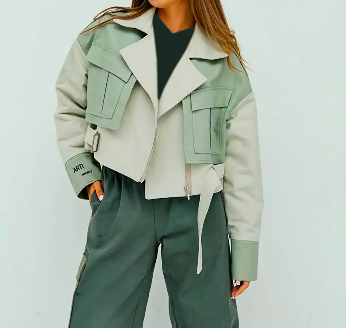 کت کوتاه پینترستی