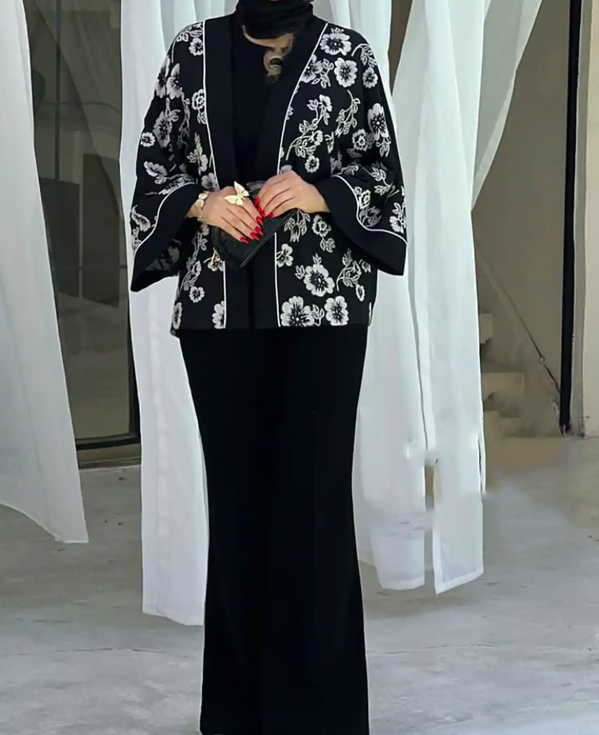 کت منجوق دوزی شده زیبا