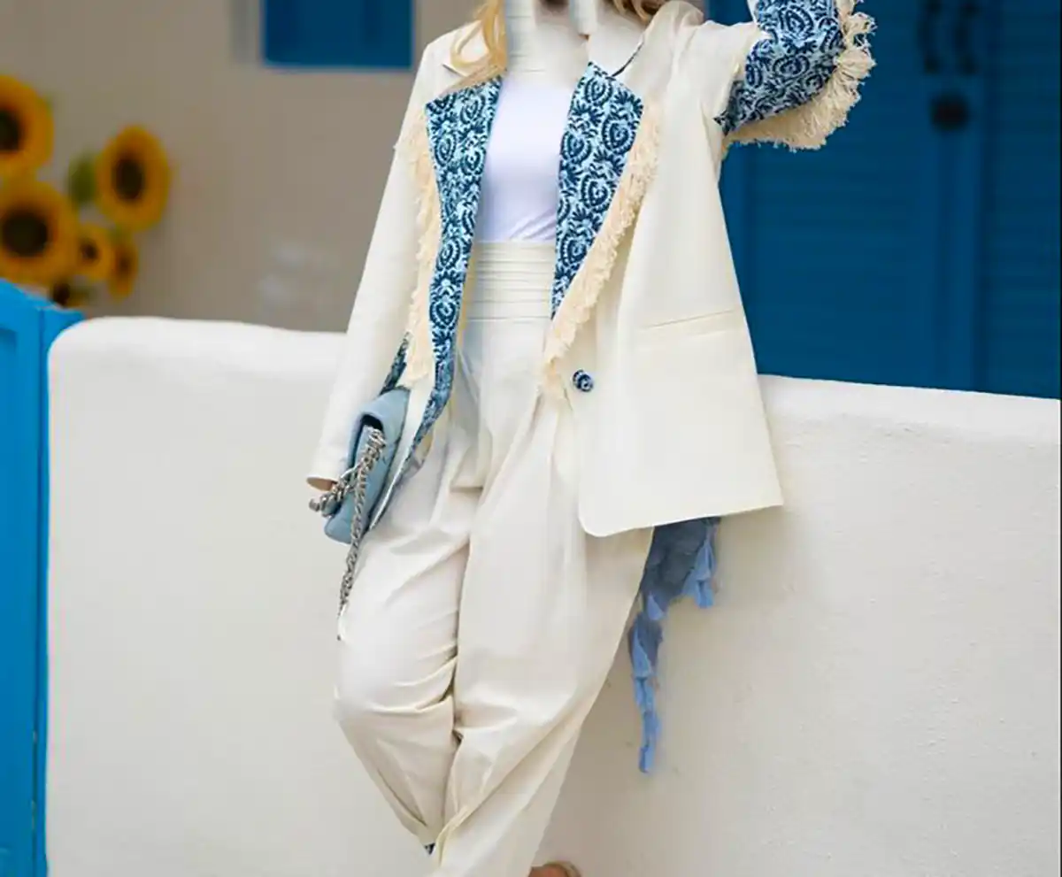 کت منجوق دوزی شده زیبا