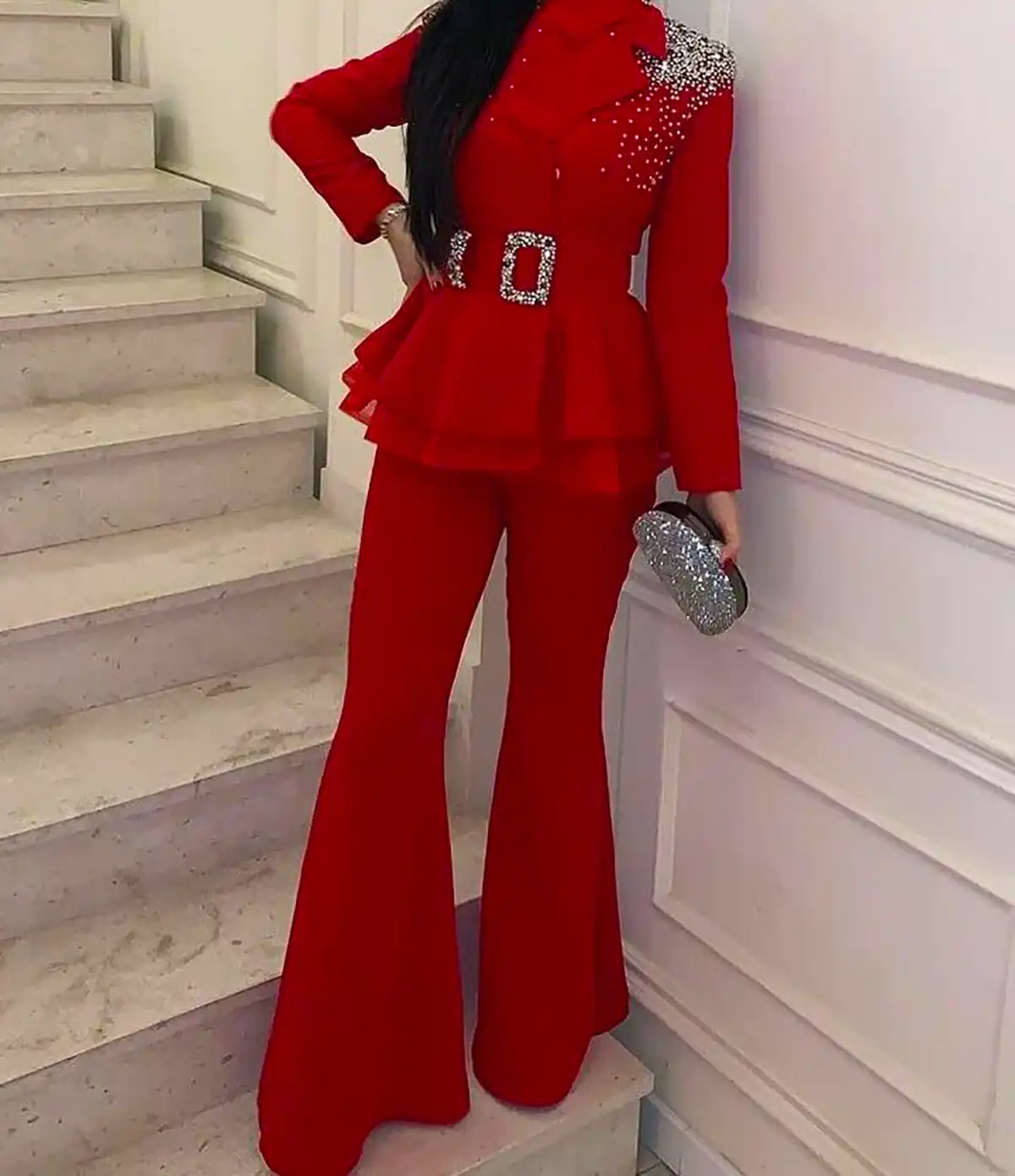 کت منجوق دوزی شده زیبا