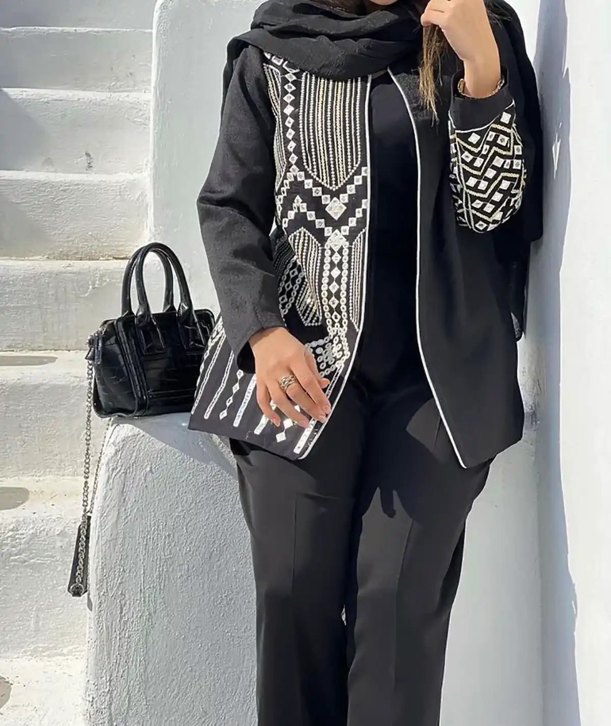 کت منجوق دوزی شده زیبا