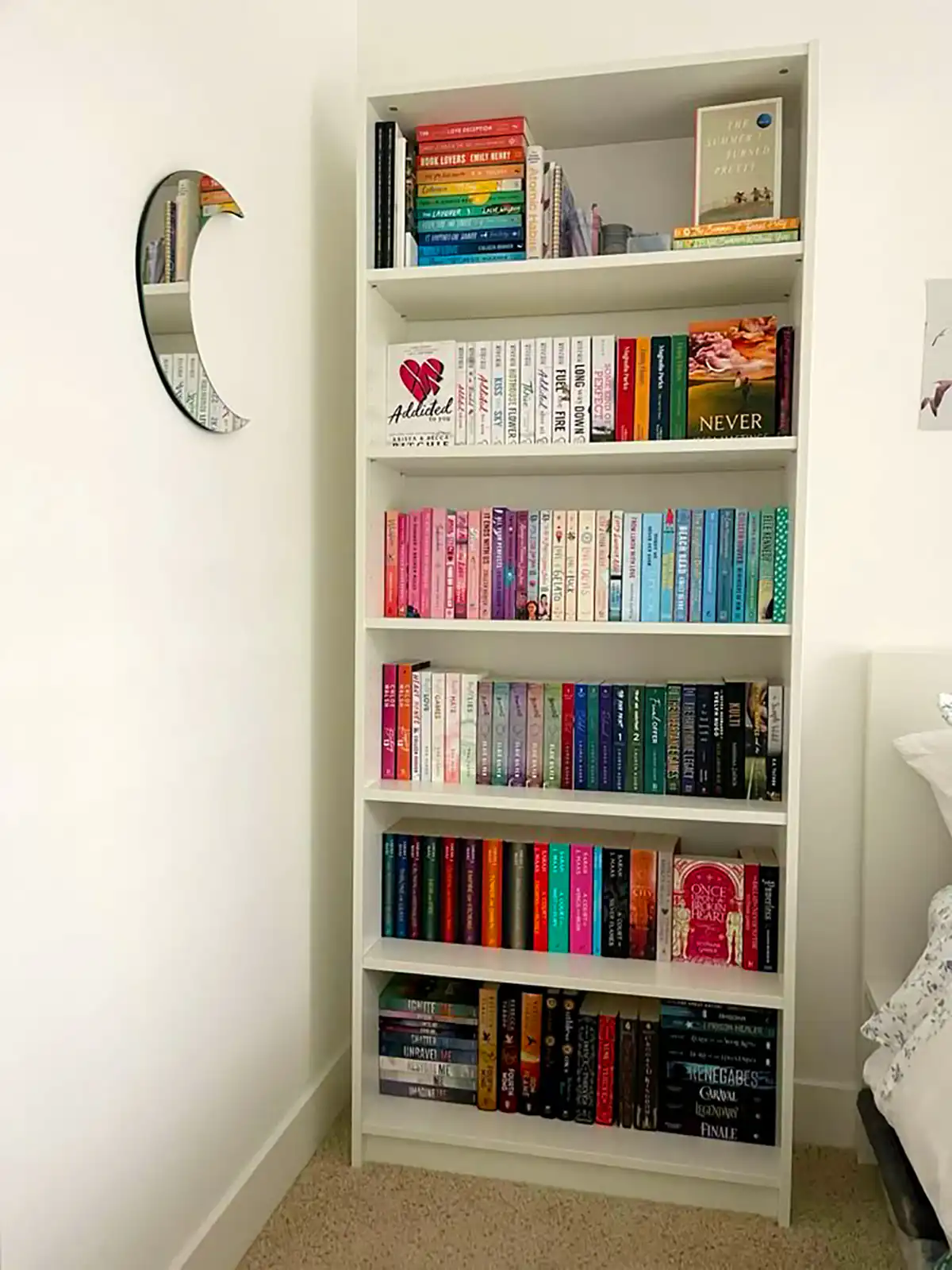 کتابخانه شیک چوبی