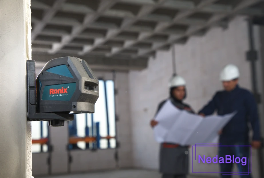 تراز لیزری برای ساختمان سازی