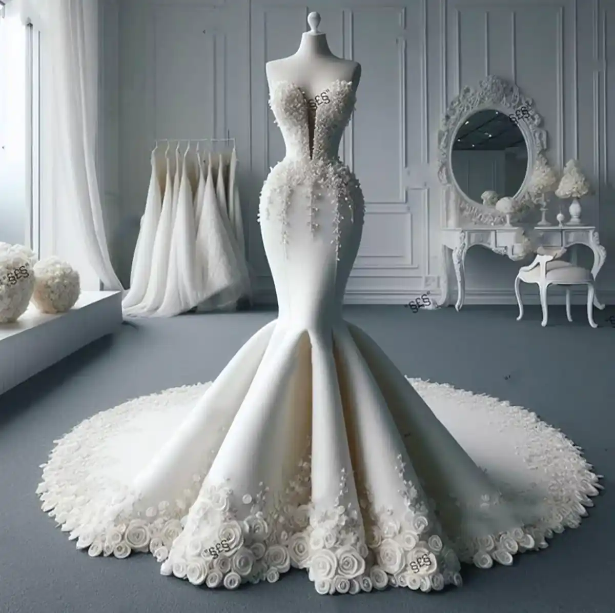 لباس عروس اروپایی