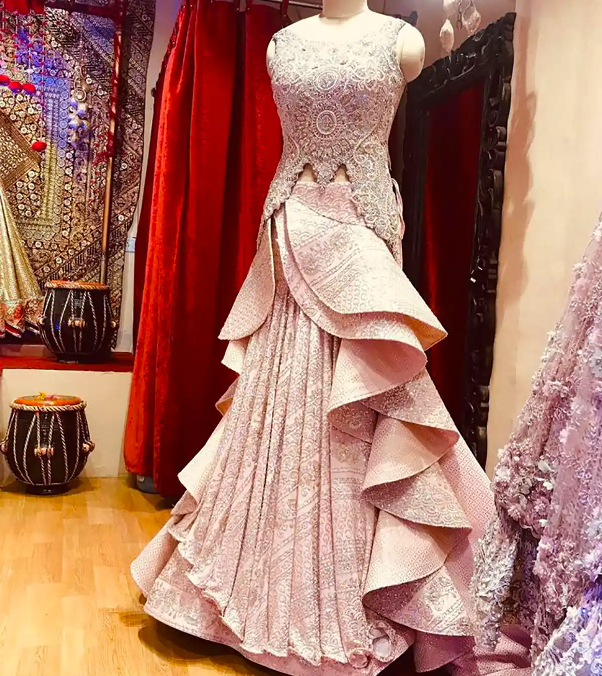 لباس مجلسی مزونی شیک