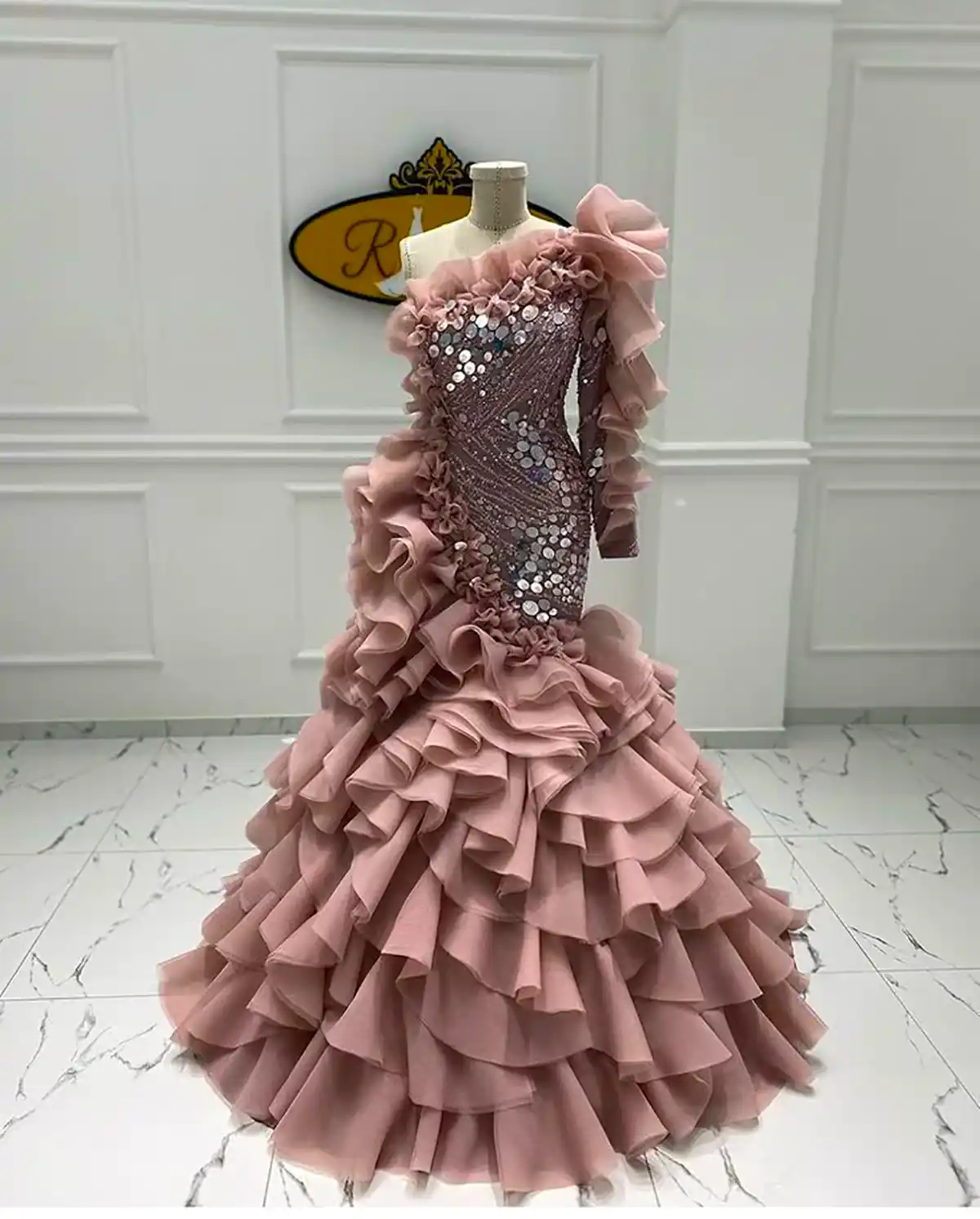 لباس مجلسی مزونی شیک