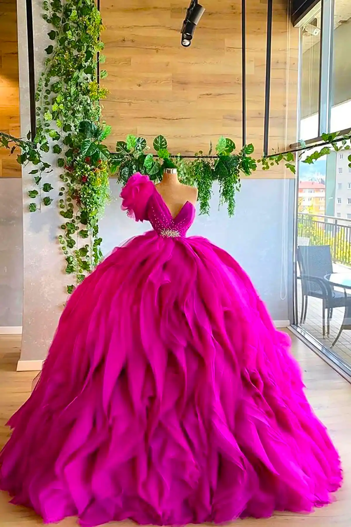 لباس مجلسی پف دار شیک