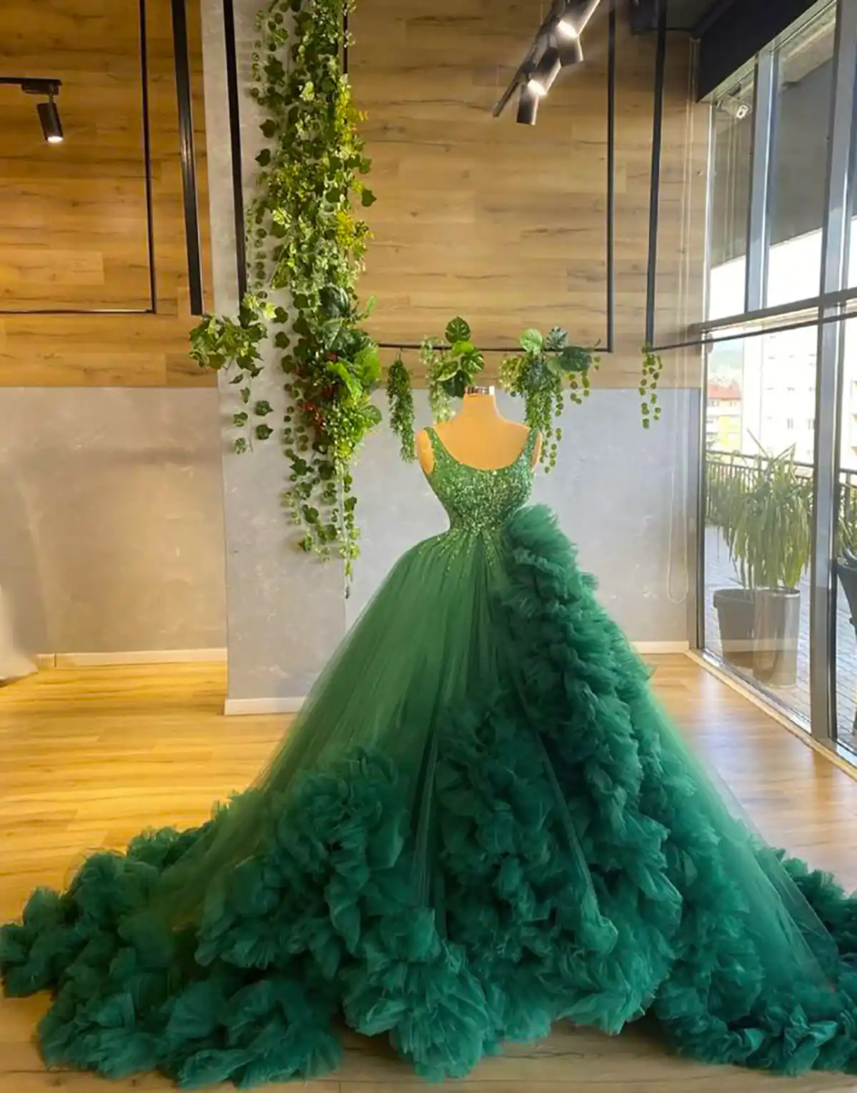 لباس مجلسی پف دار شیک