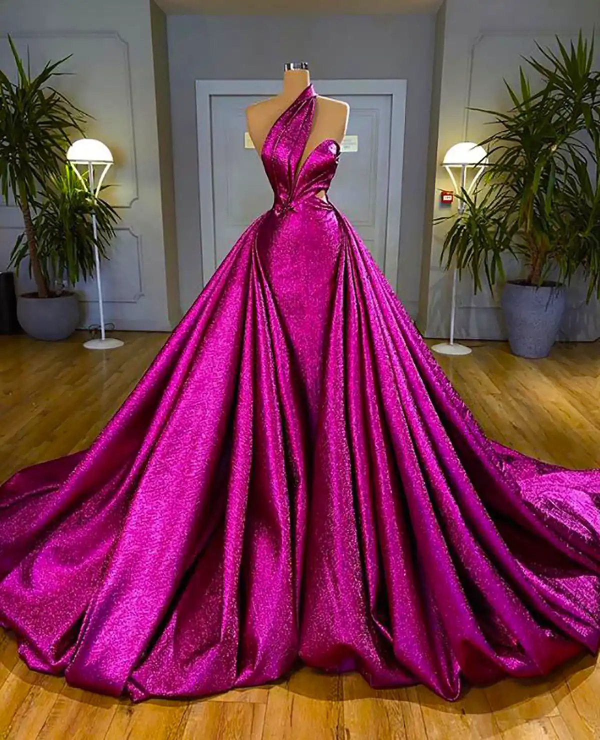 لباس مجلسی پف دار شیک