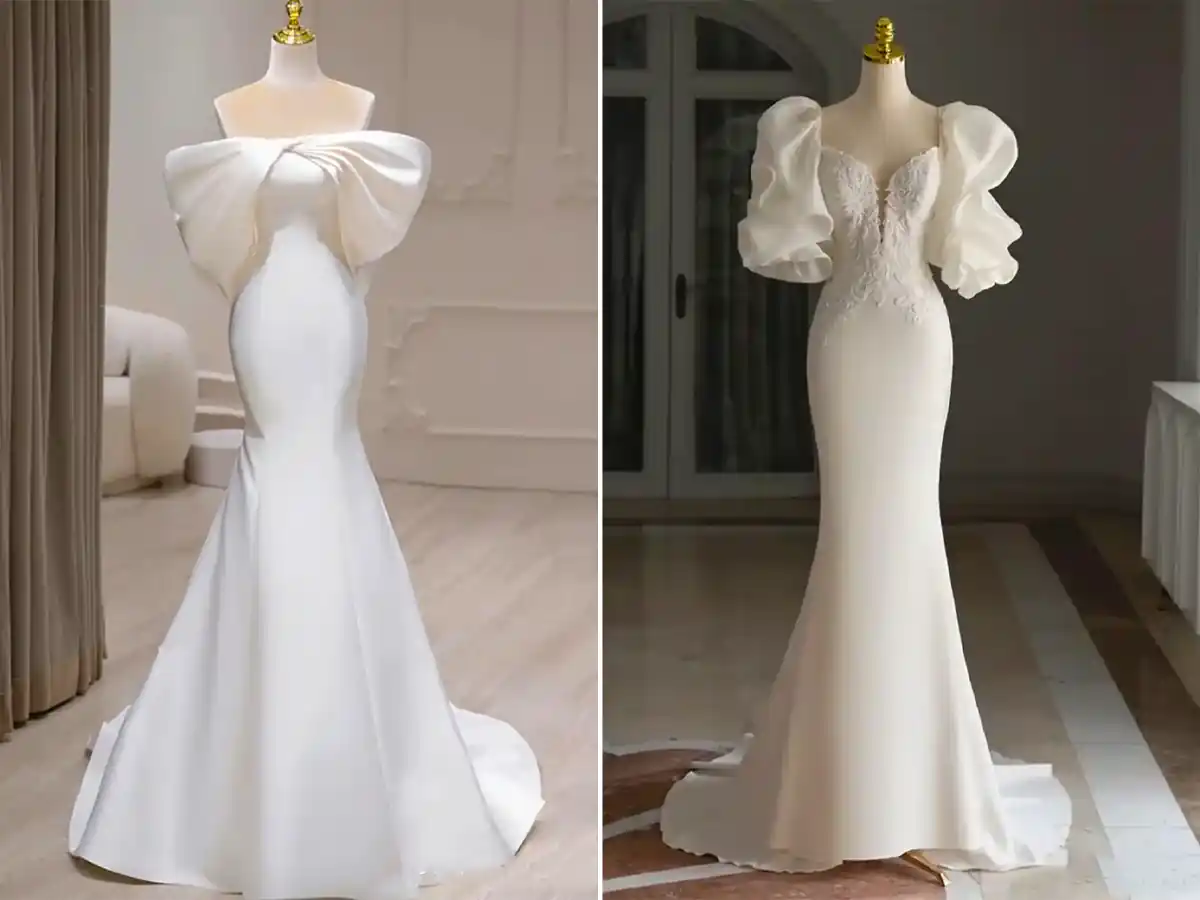 لباس مجلسی سفید شیک