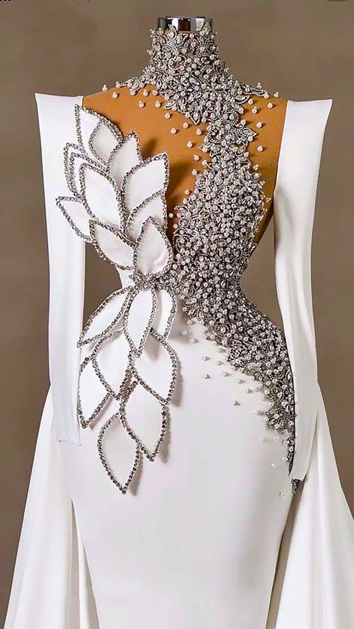 لباس مجلسی سفید شیک