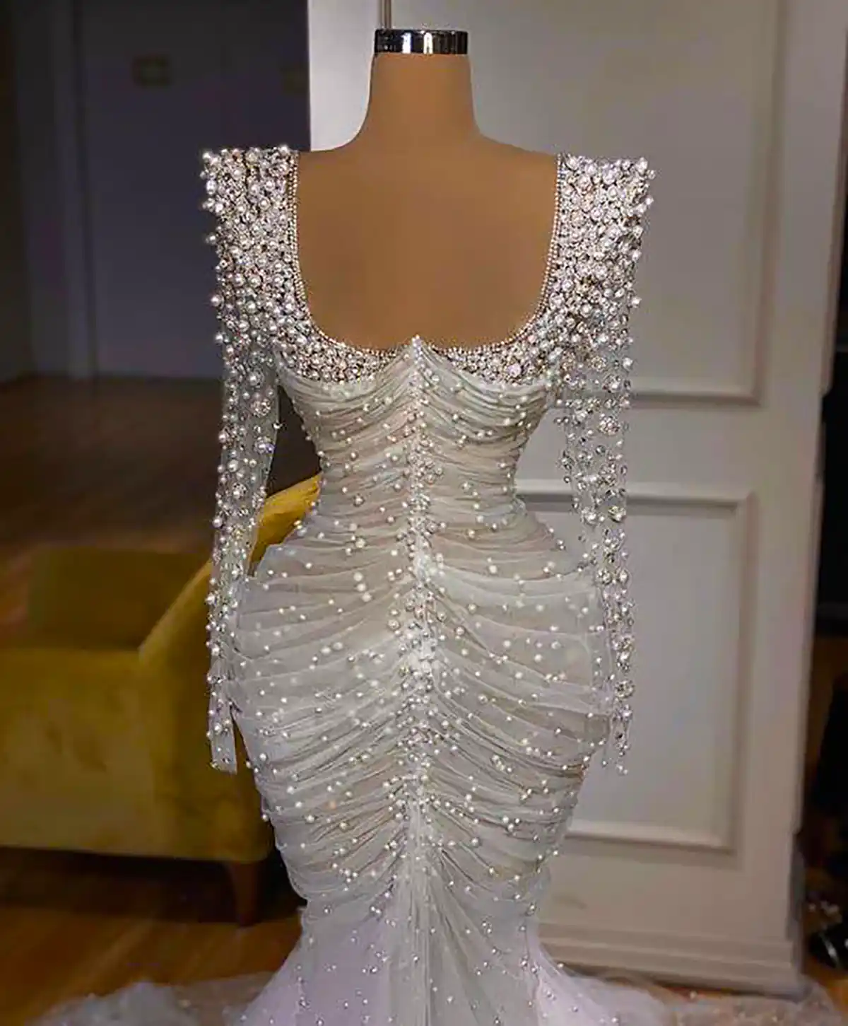 لباس مجلسی سفید شیک