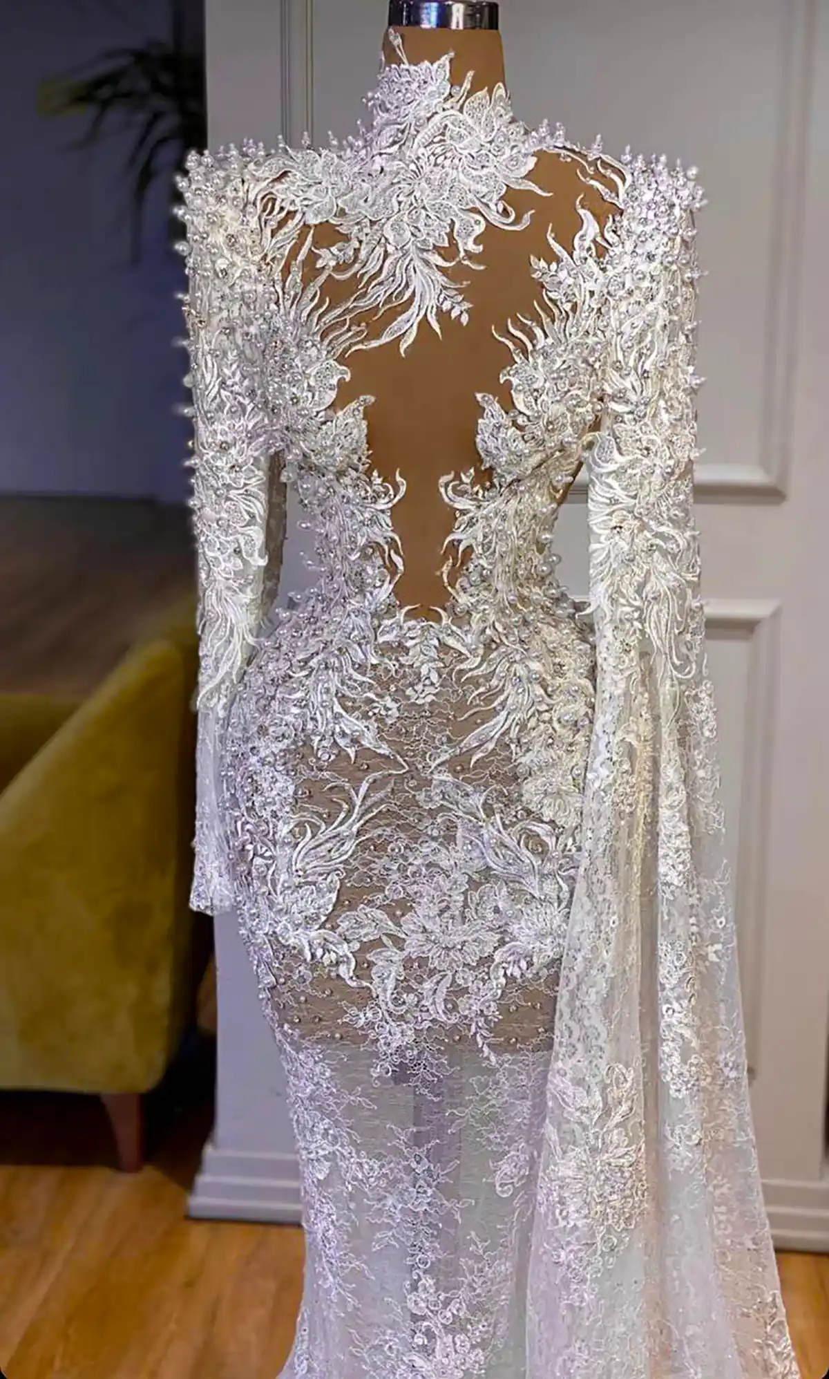 لباس مجلسی سفید شیک