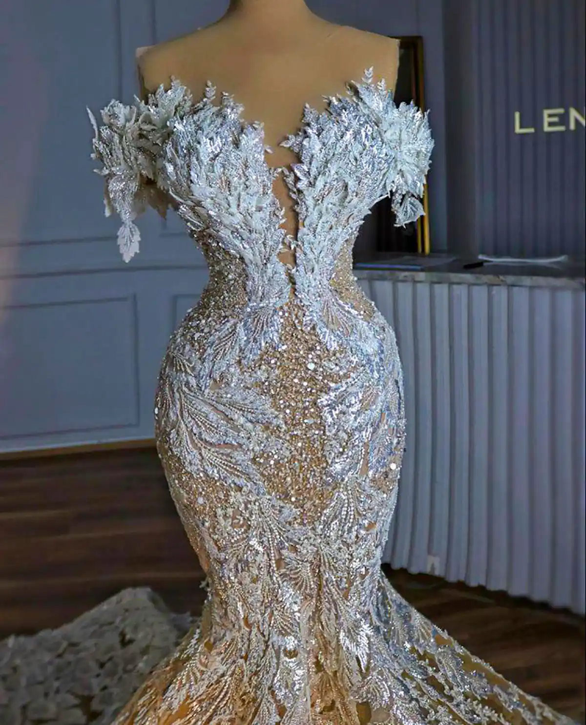 لباس مجلسی سفید شیک