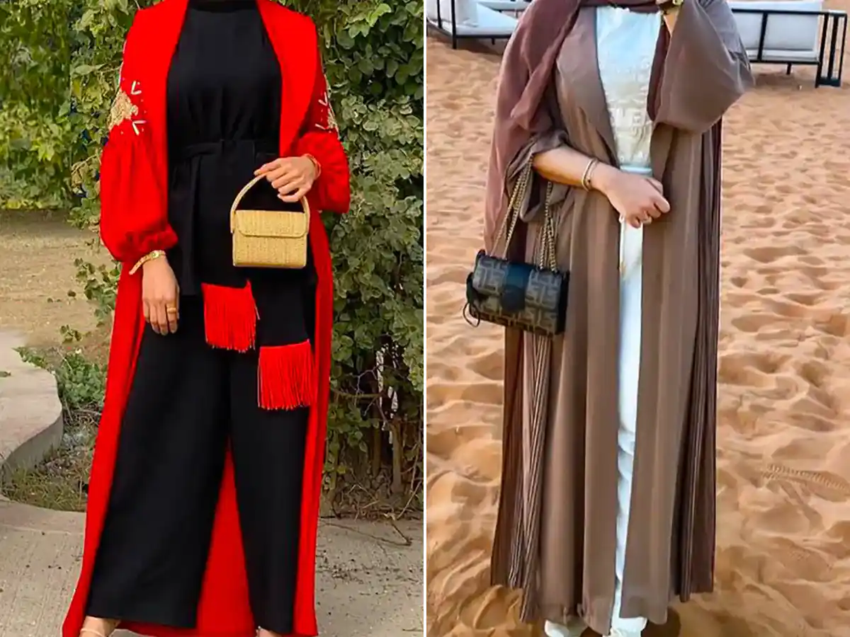 مانتو عبایی شیک