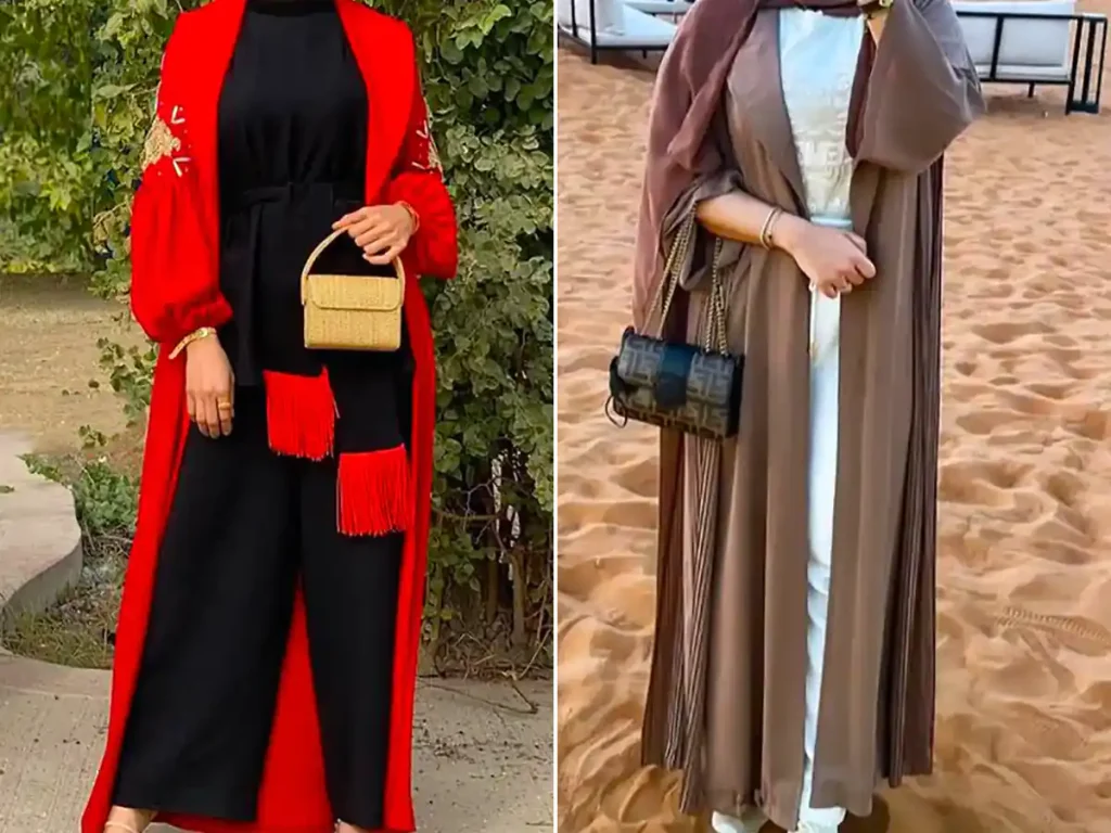 مانتو عبایی شیک