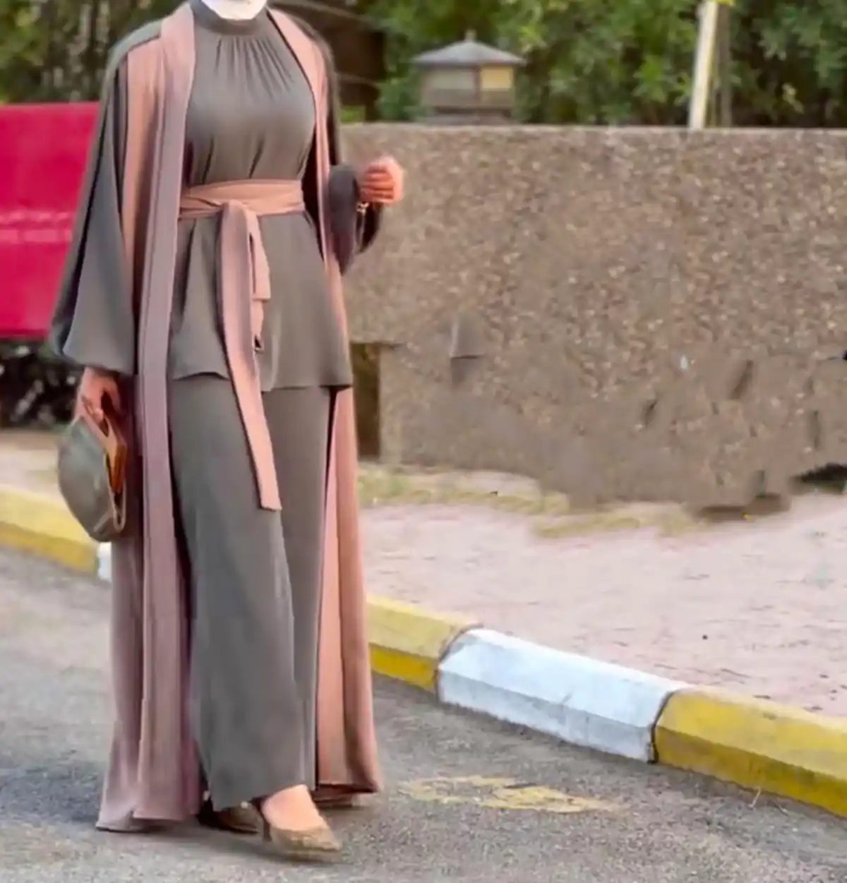 مانتو عبایی شیک