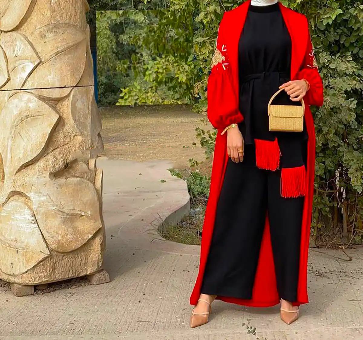 مانتو عبایی شیک