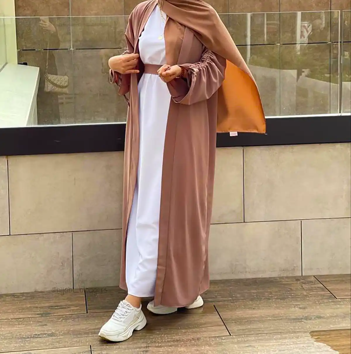 مانتو عبایی شیک