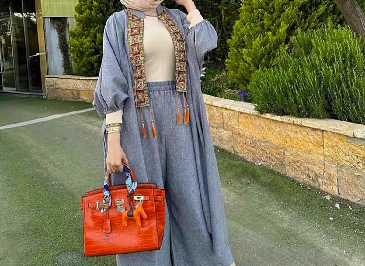 مانتو عبایی شیک