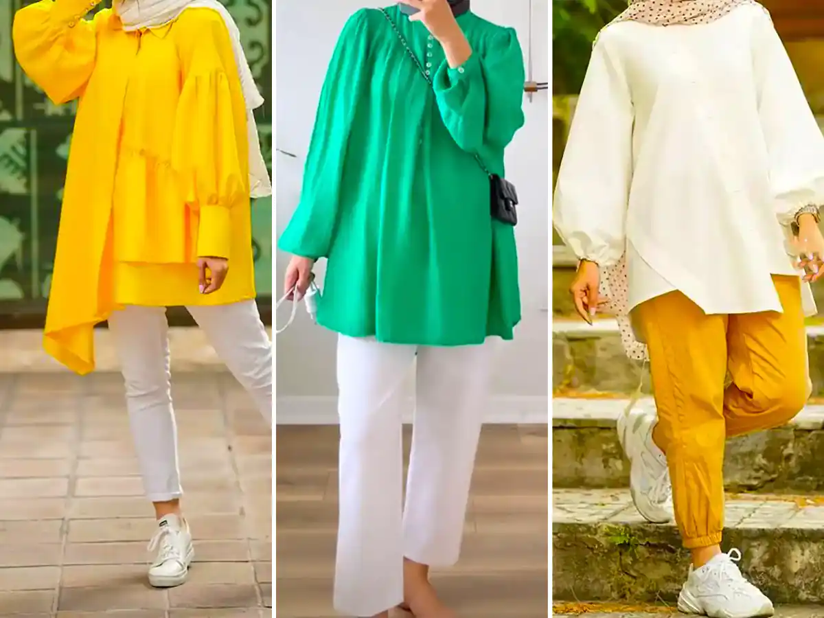 مانتو عروسکی رنگی شیک