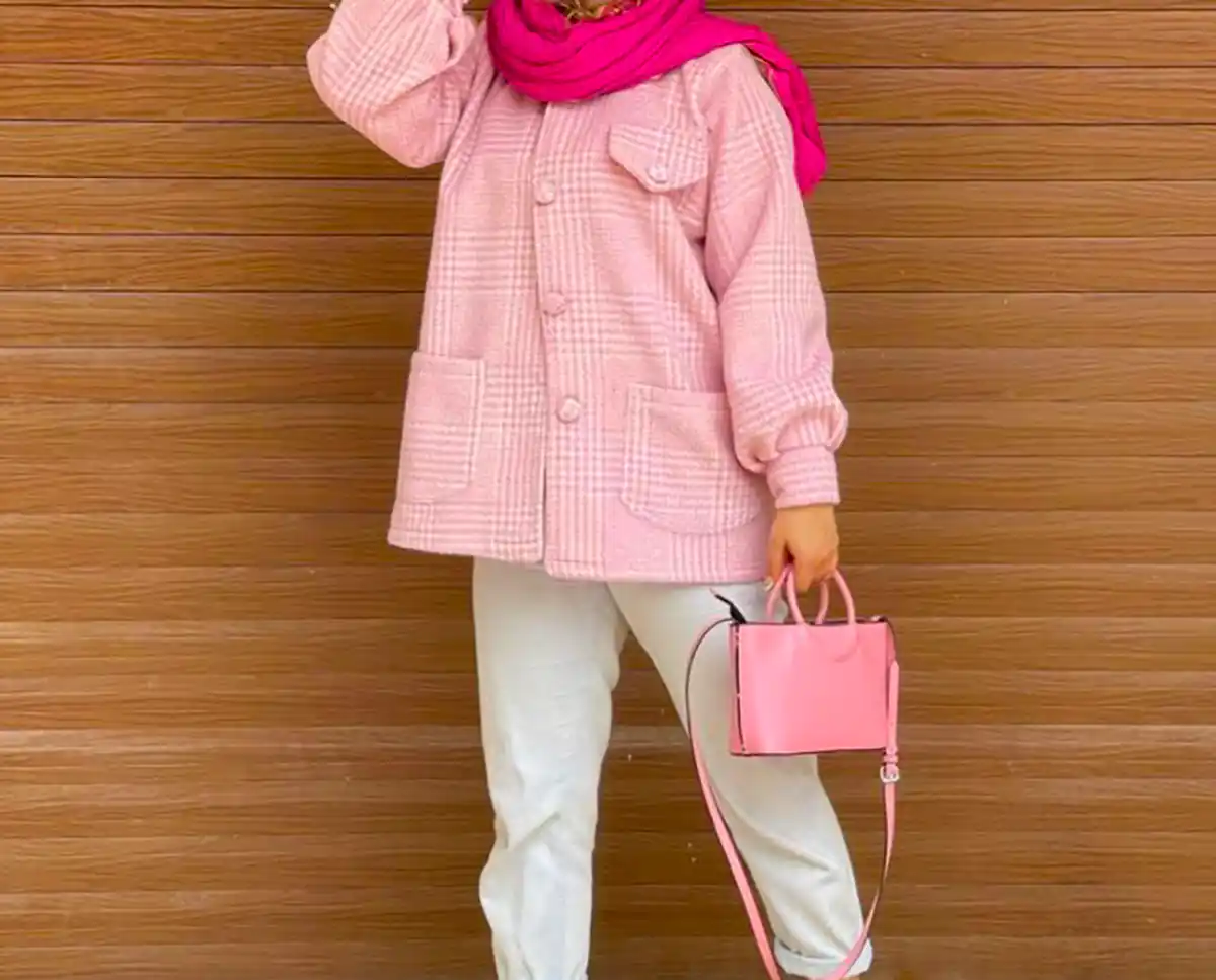 مانتو عروسکی رنگی شیک