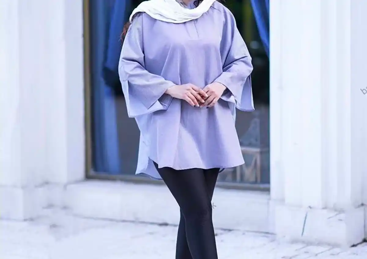 مانتو عروسکی رنگی شیک