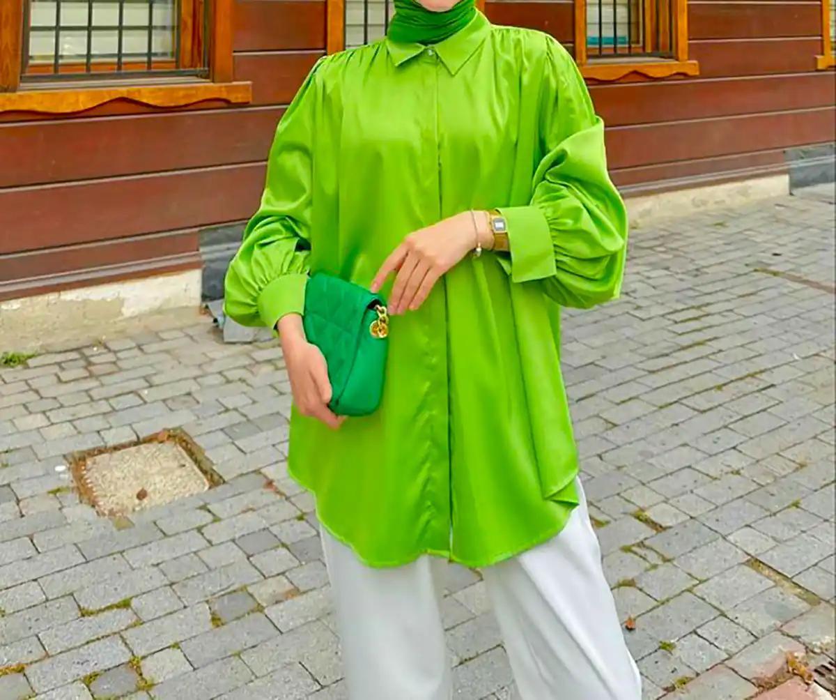 مانتو عروسکی رنگی شیک