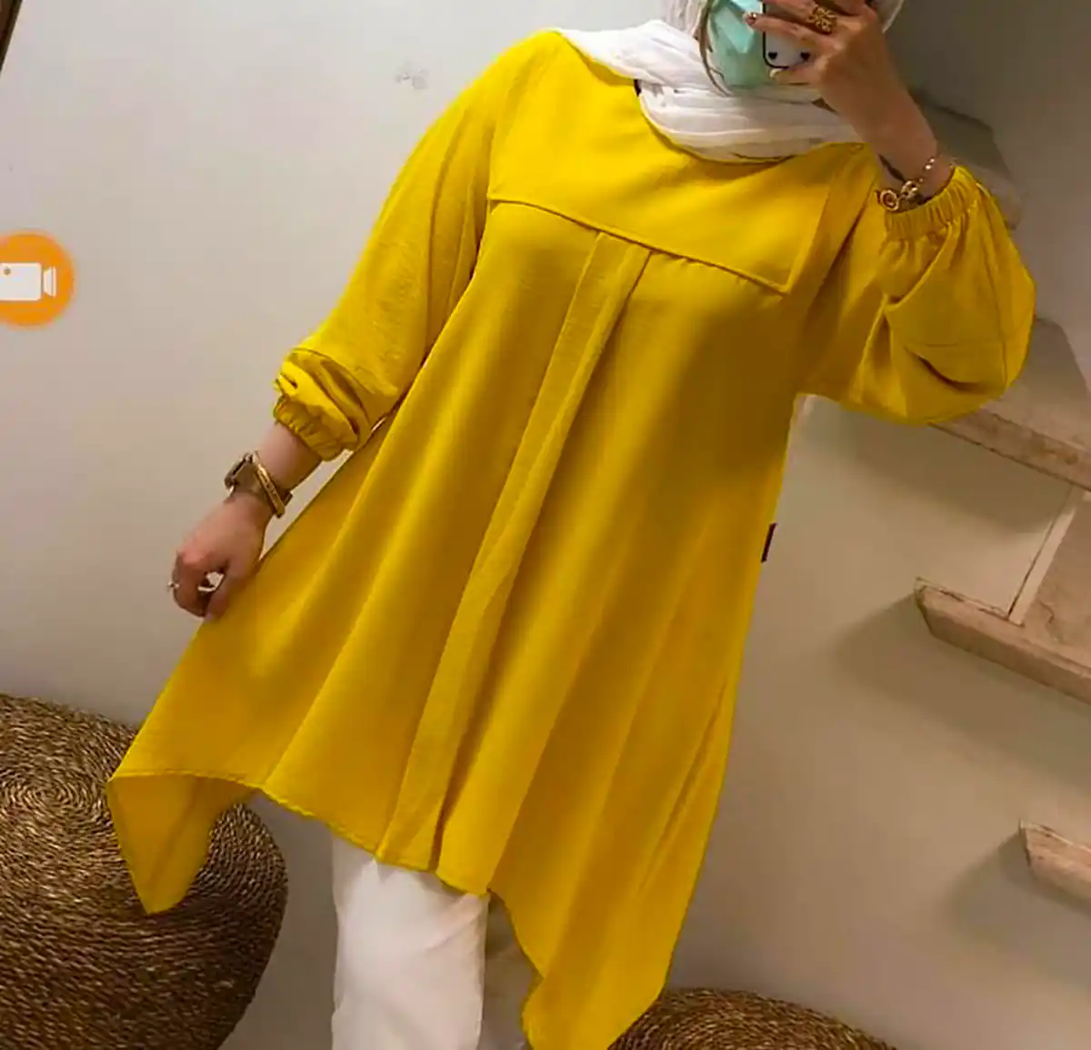 مانتو عروسکی رنگی شیک