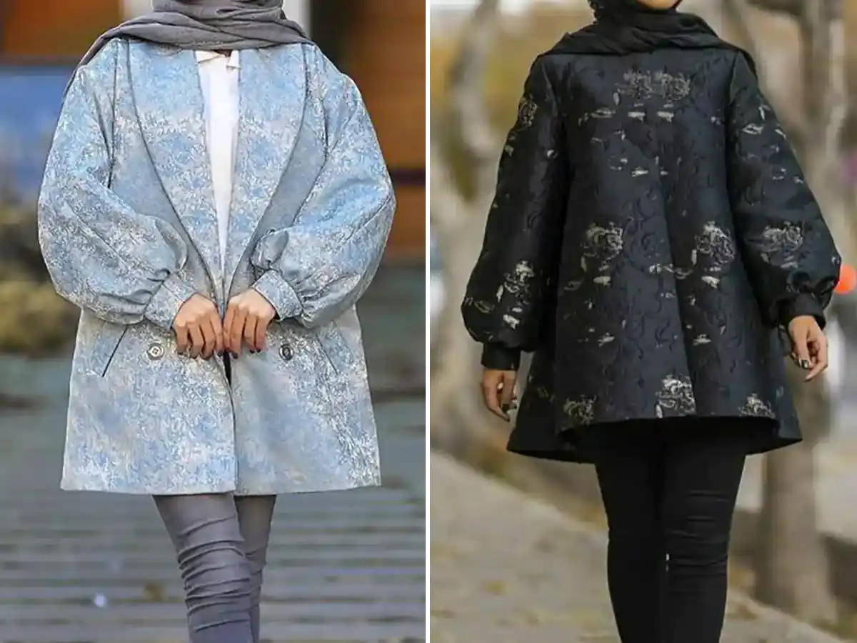 مانتو آستین پفی ترند