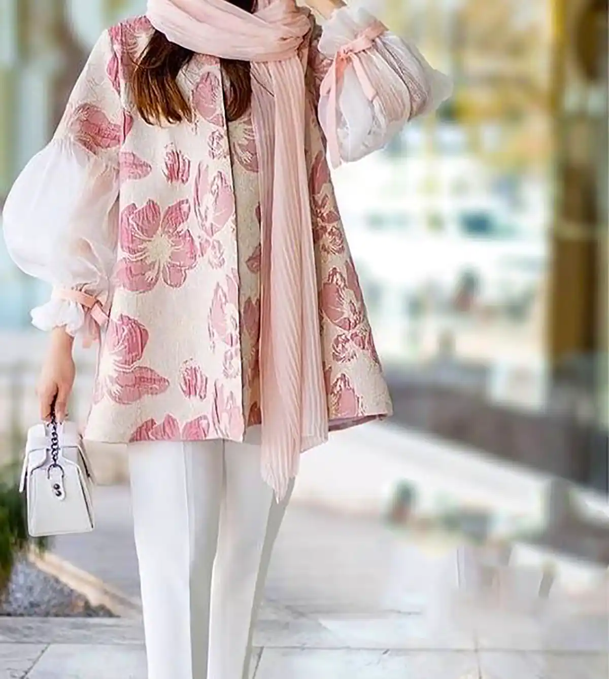 مانتو آستین پفی ترند