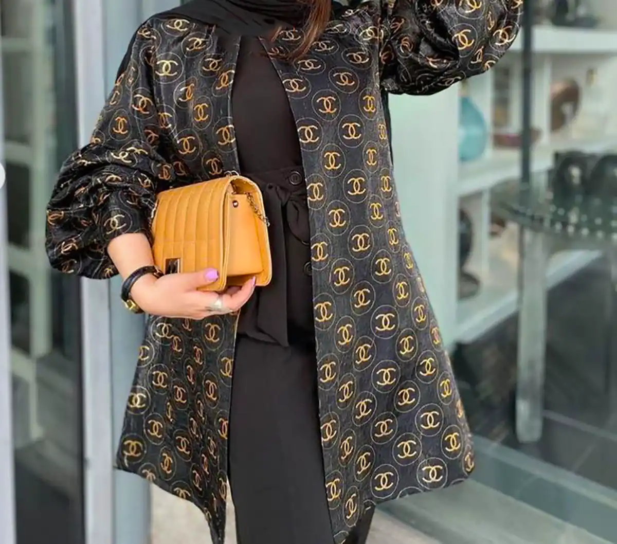 مانتو آستین پفی ترند