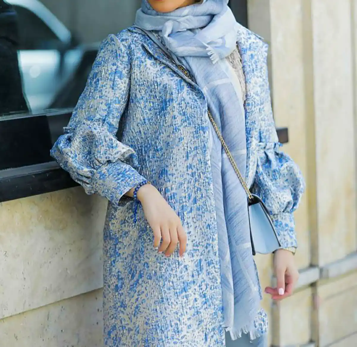 مانتو آستین پفی ترند