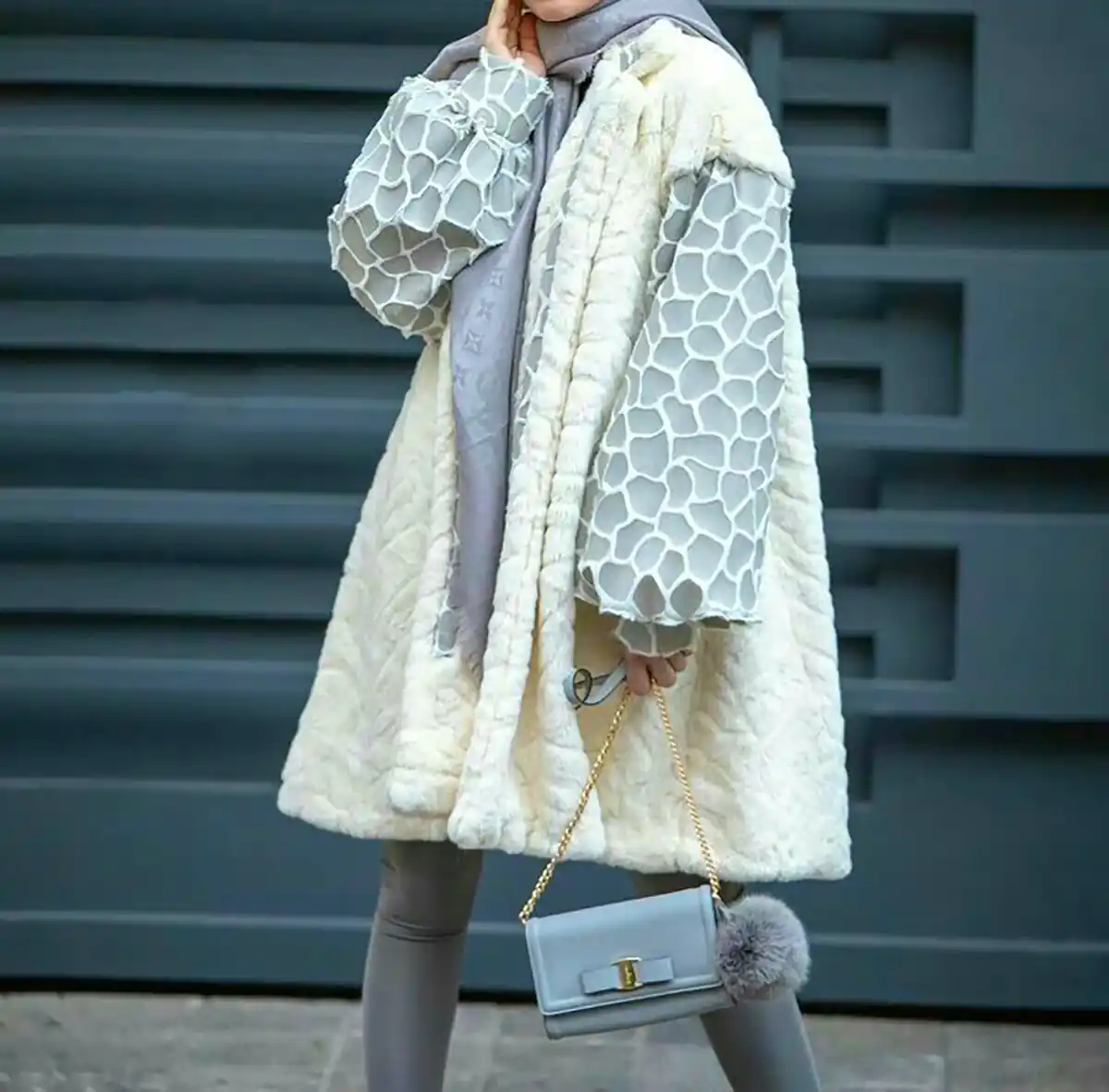 مانتو آستین پفی ترند