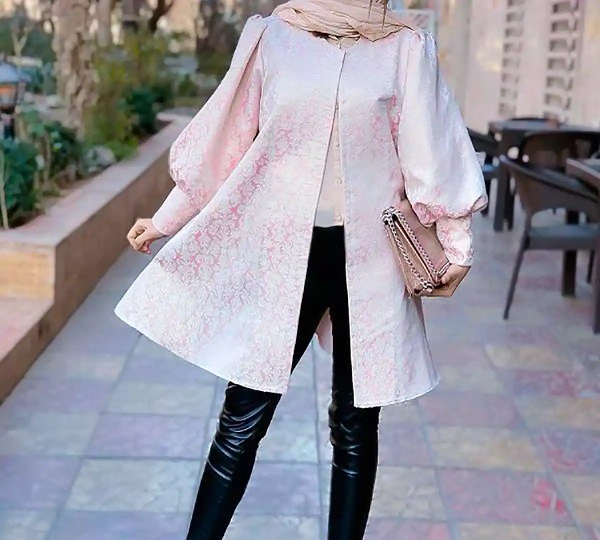 مانتو آستین پفی ترند