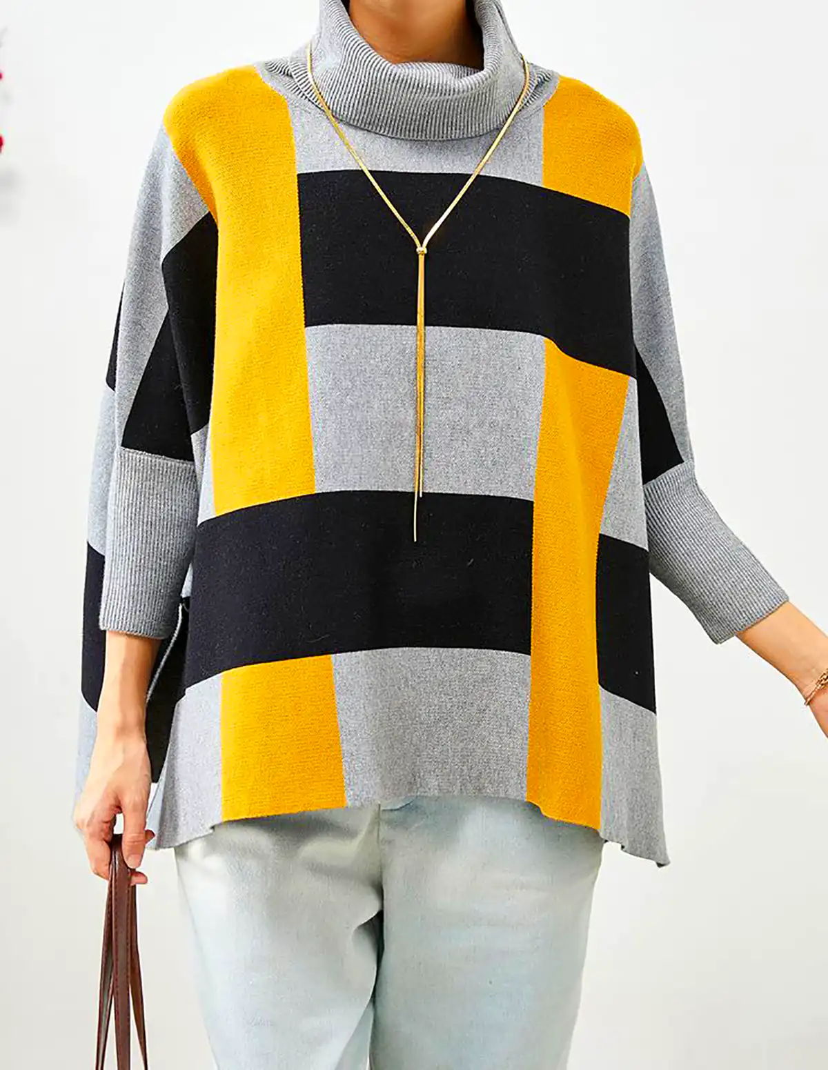 مانتو بافتنی شیک