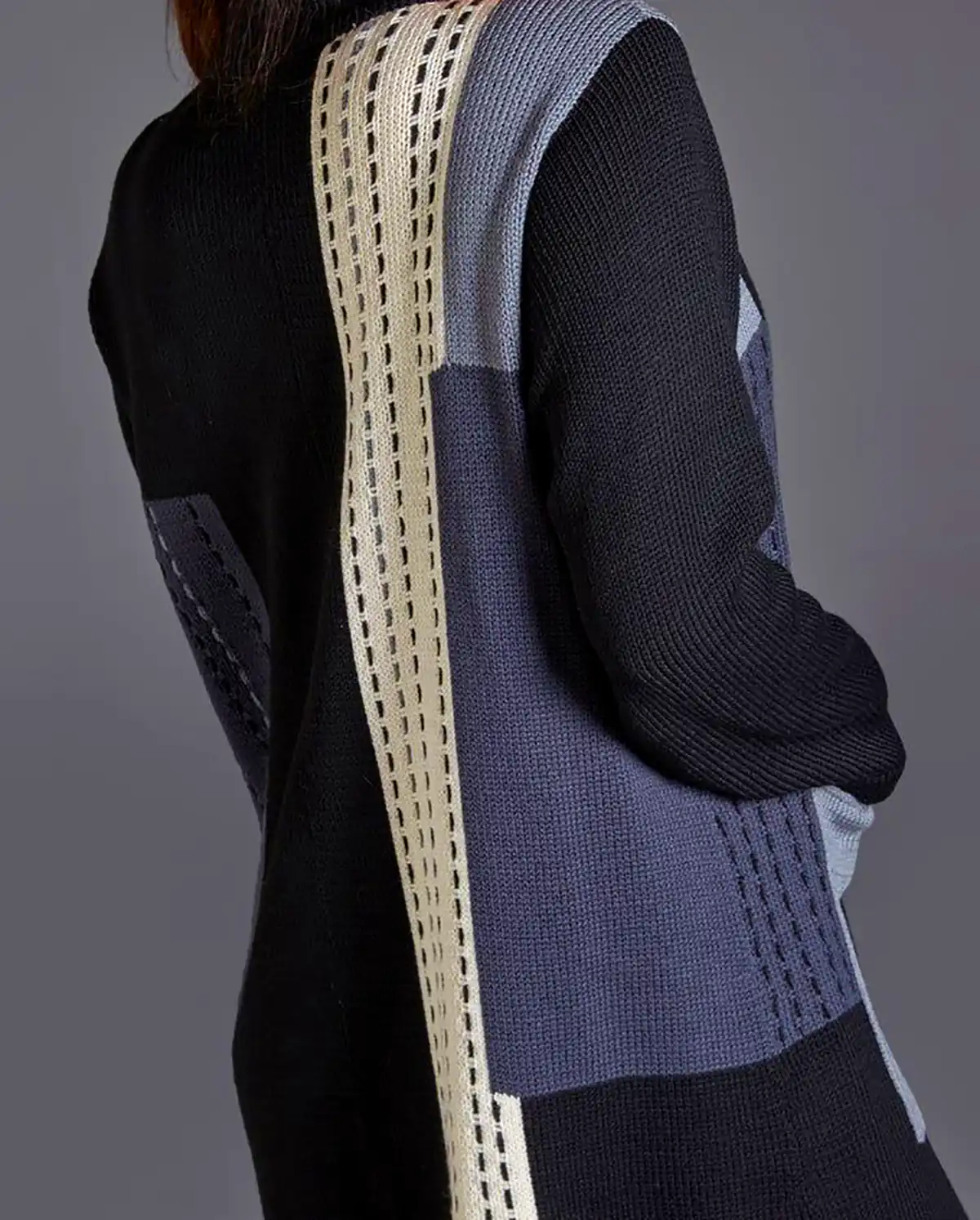 مانتو بافتنی شیک