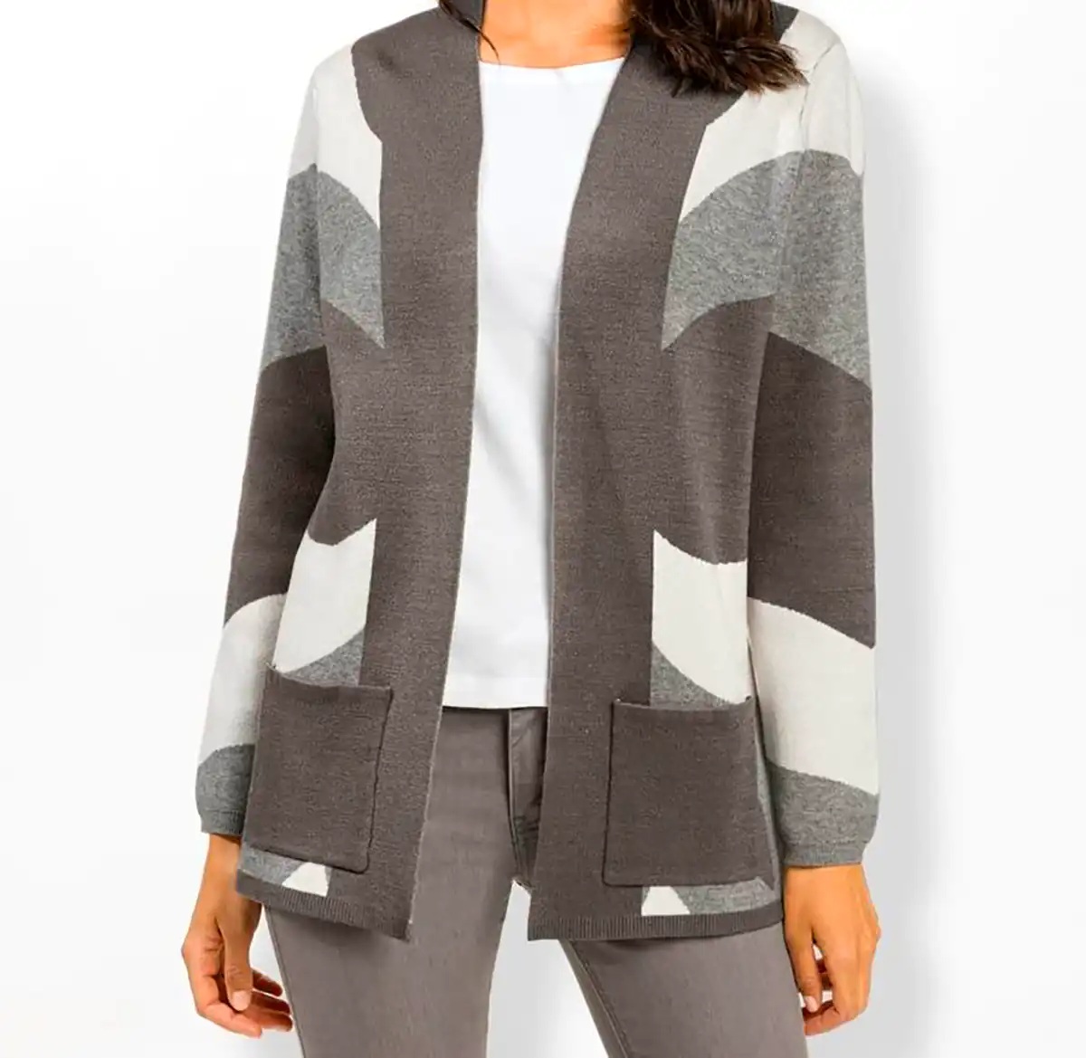 مانتو بافتنی شیک