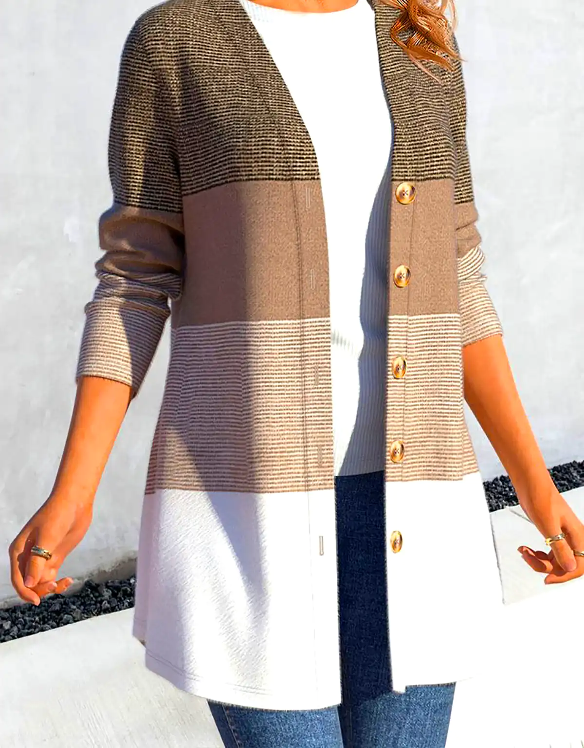 مانتو بافتنی شیک