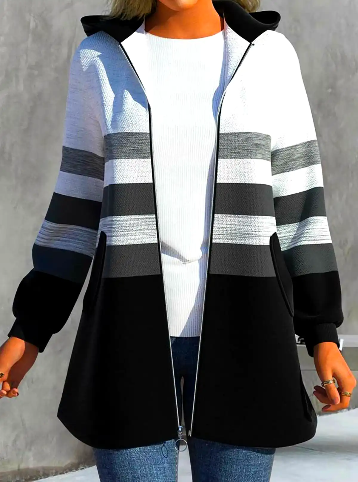 مانتو بافتنی شیک