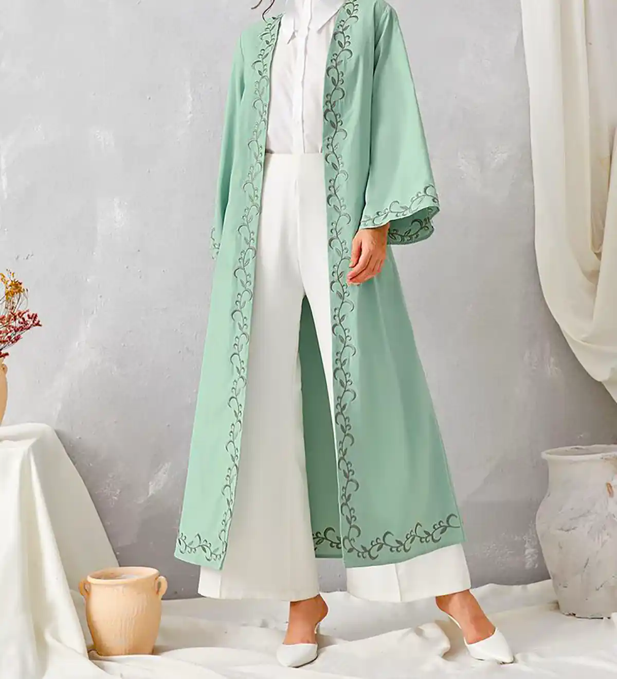 مانتو بهاره دخترانه باکلاس