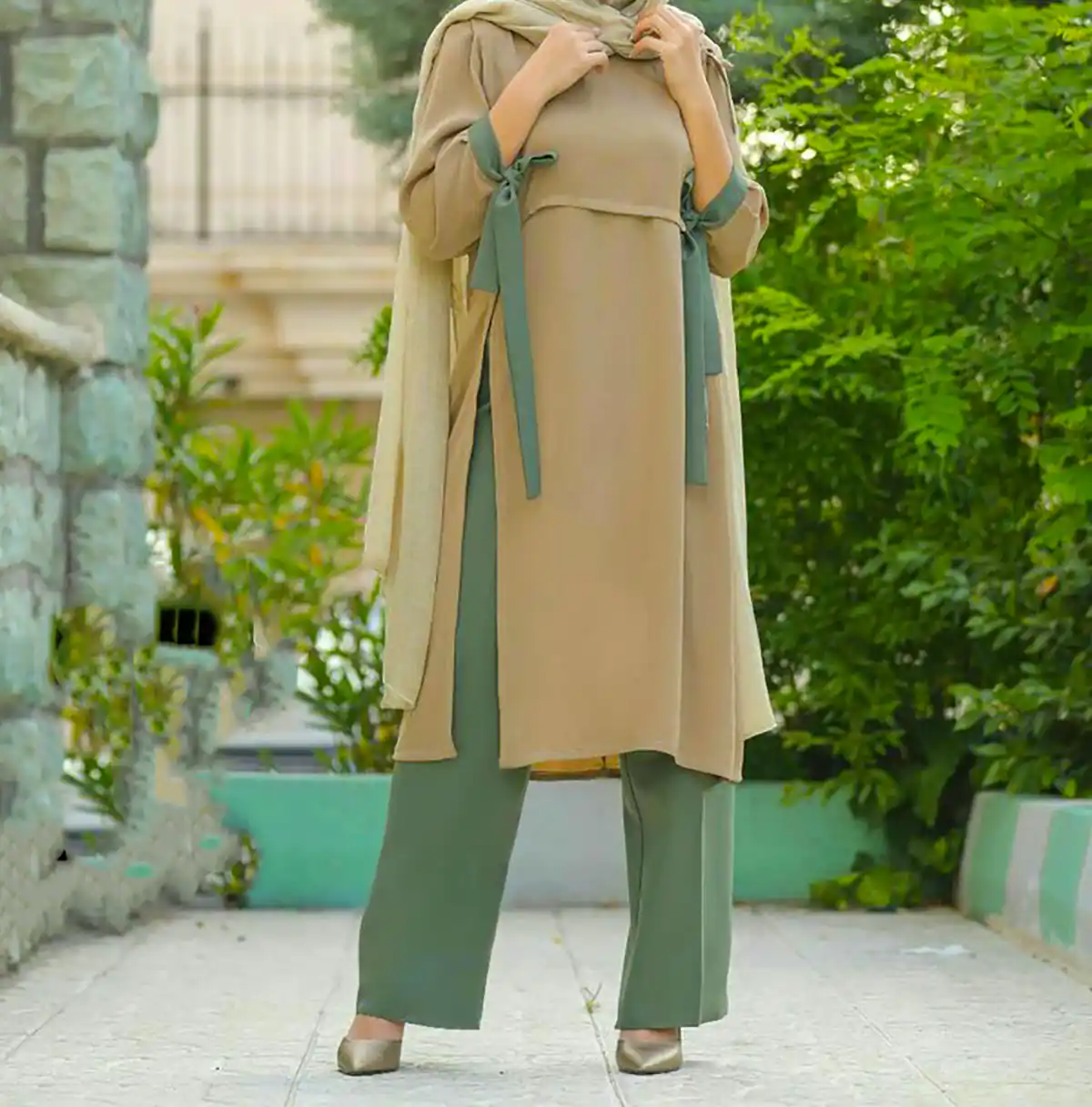 مانتو بهاره دخترانه باکلاس