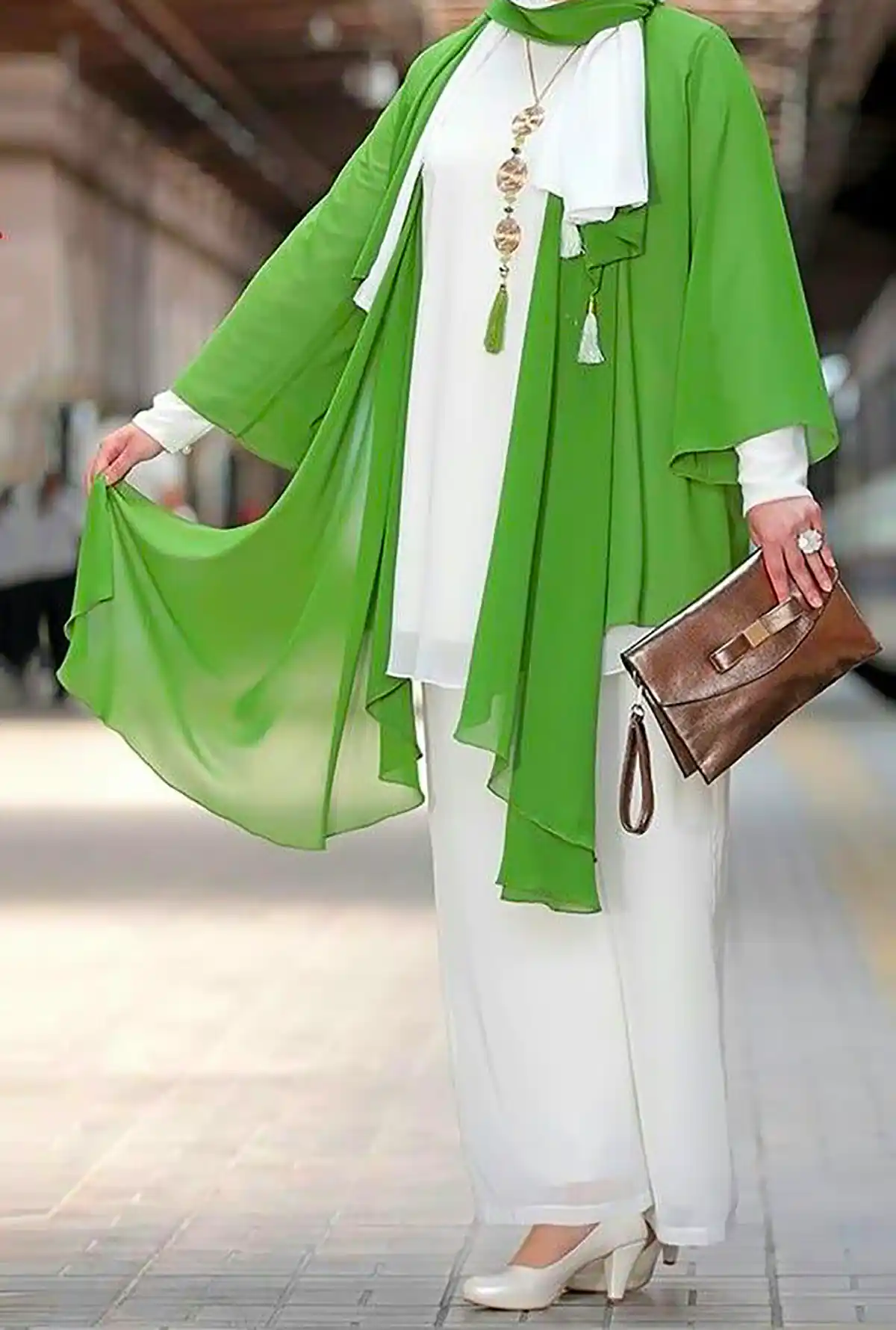 مانتو بهاره دخترانه باکلاس