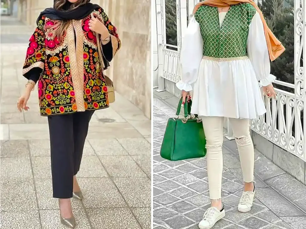 مانتو بهاره شیک جذاب