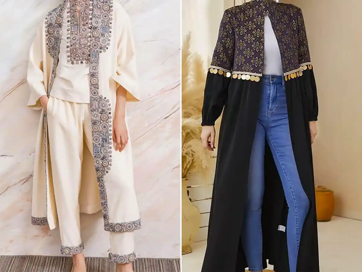 مانتو بلند جدید شیک