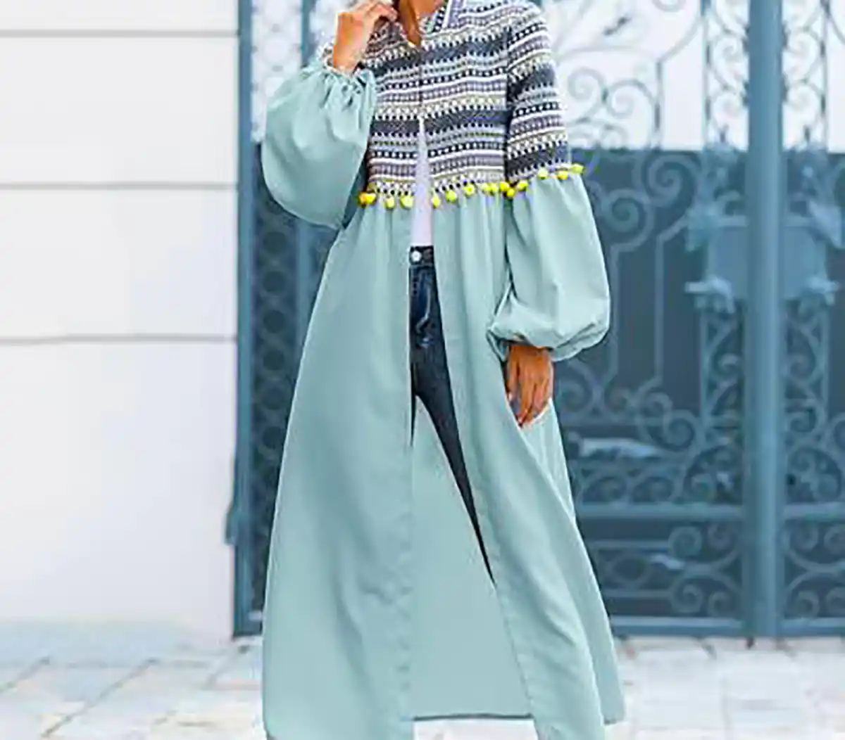 مانتو بلند جدید شیک