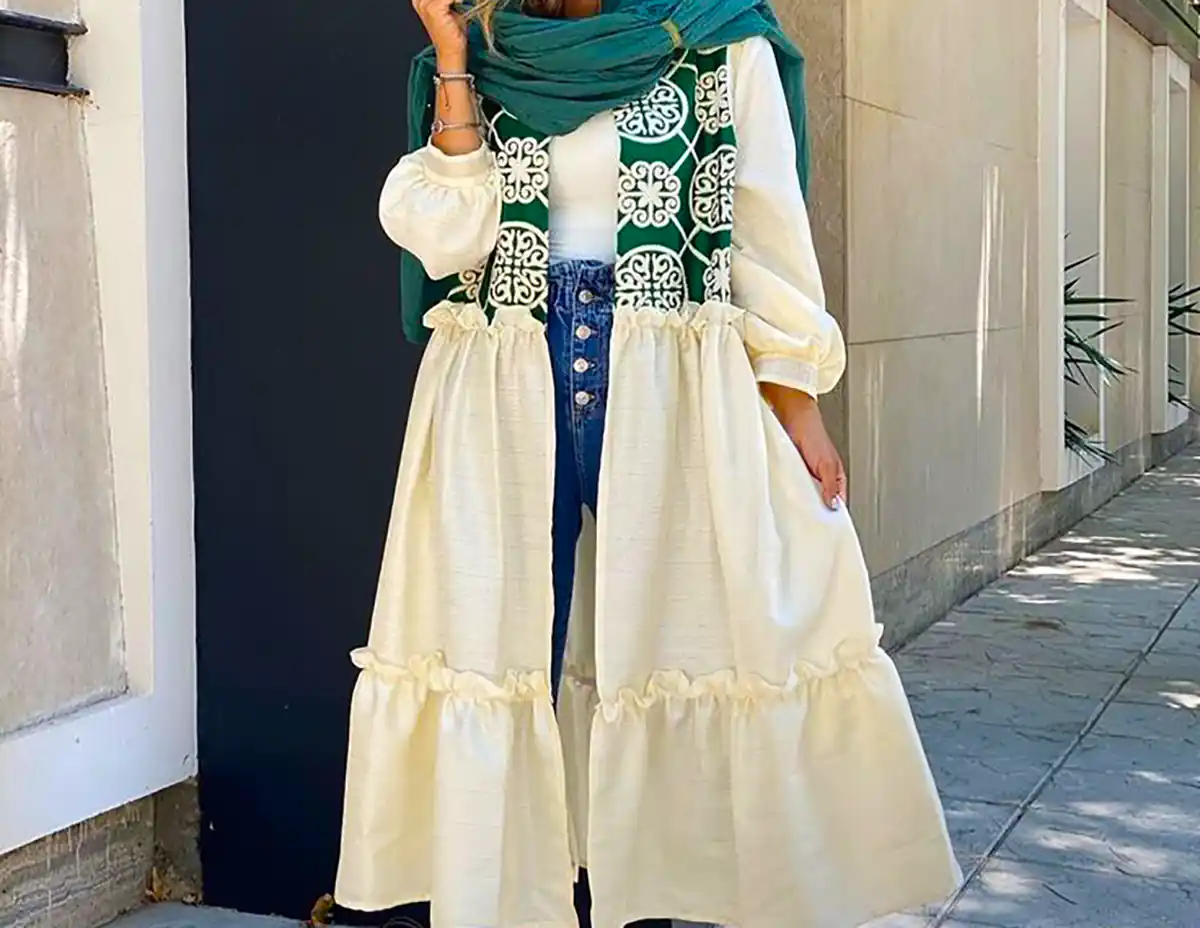 مانتو بلند جدید شیک