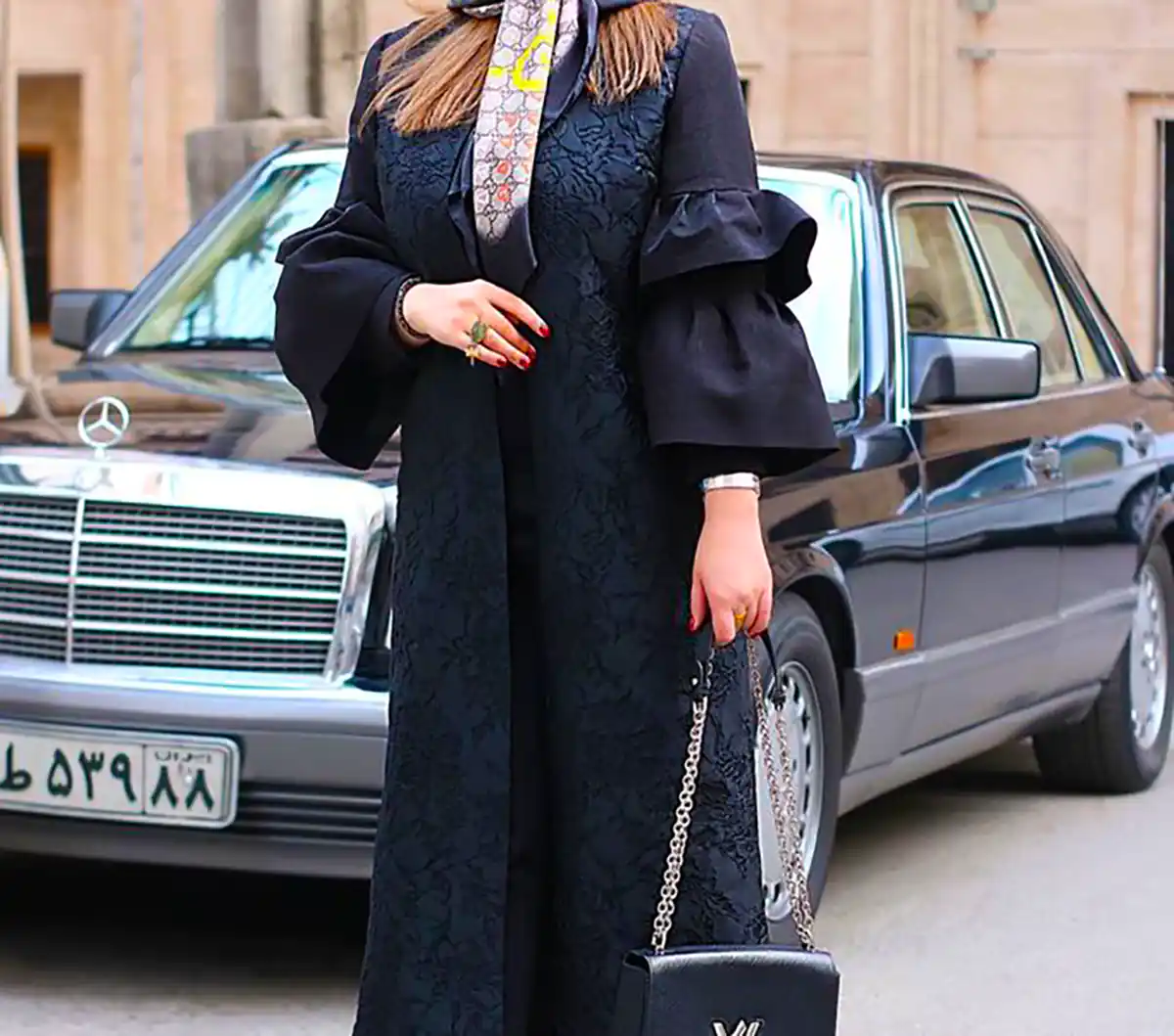 مانتو بلند مشکی شیک