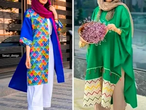 مانتو بلند و لوکس ایرانی